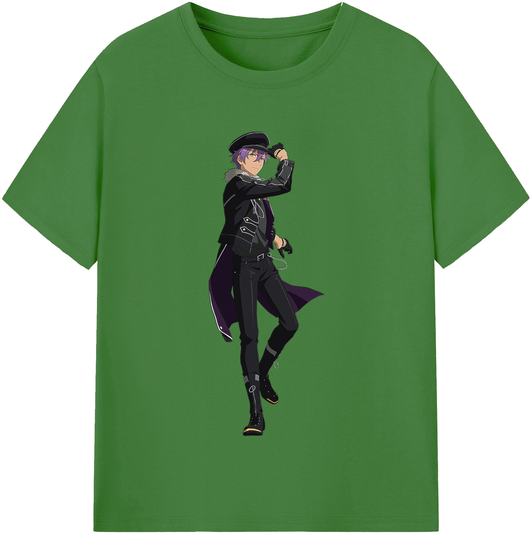 （画像用） あんさんぶるスターズ! Ensemble Stars レディースカジュアルプリントTシャツ（綿100％）